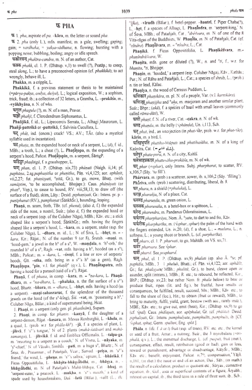 Sanskrit English Dictionary Vol.1-2